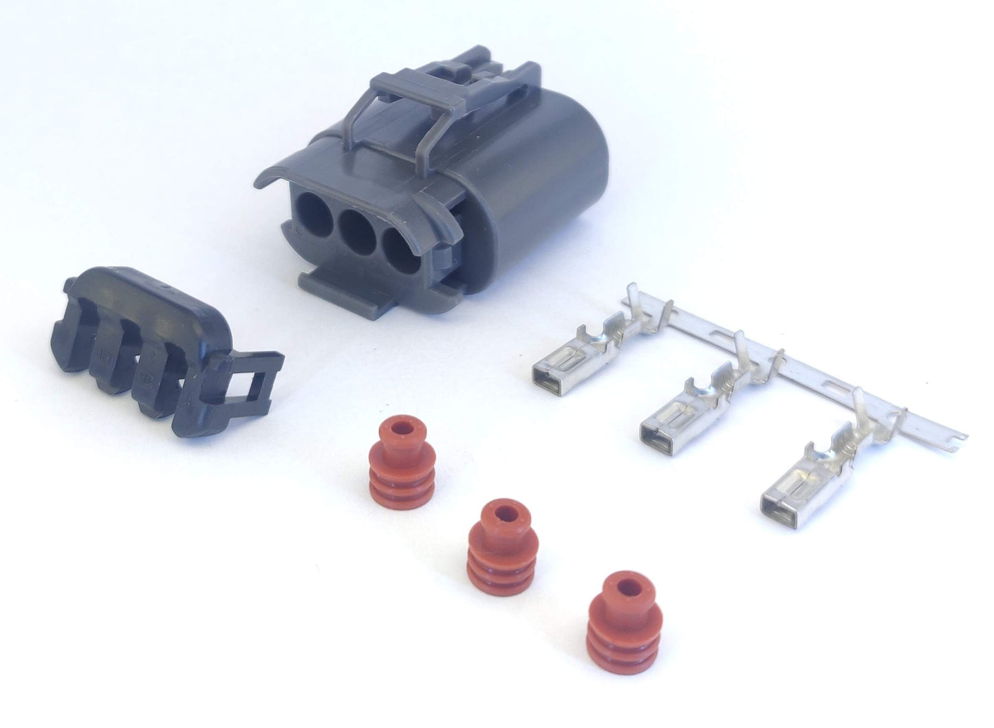 Connector Nissan 3 pin - Cewka, sensor położenia throttle, lambda sensor CA18