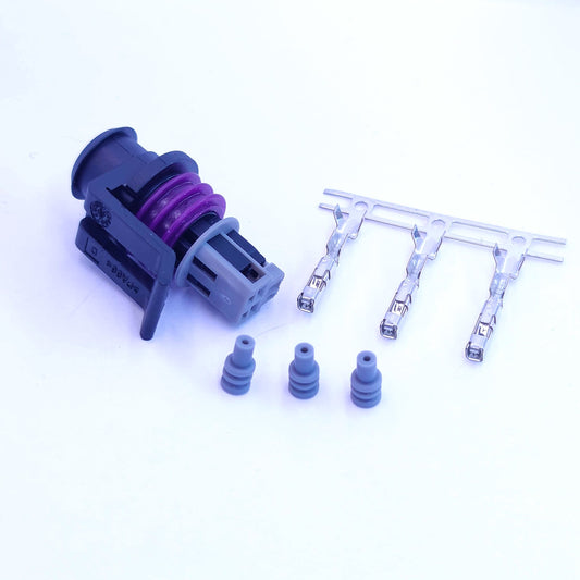 Connector 3 pin sensor pressure uniwersalny Packard / Delphi / Delco / China / WP